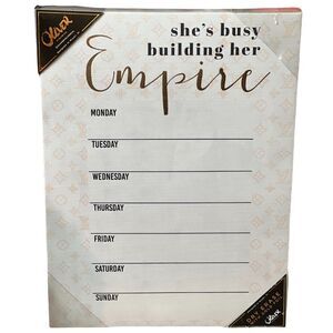 Oliver Gal‎ Whiteboard Boss Design Fashion Schedule Organized To Do Office Decor